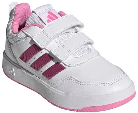 Vaikiški laisvalaikio bateliai Adidas Tensaur Sport 3.0, balti su rožine spalva, JQ1844