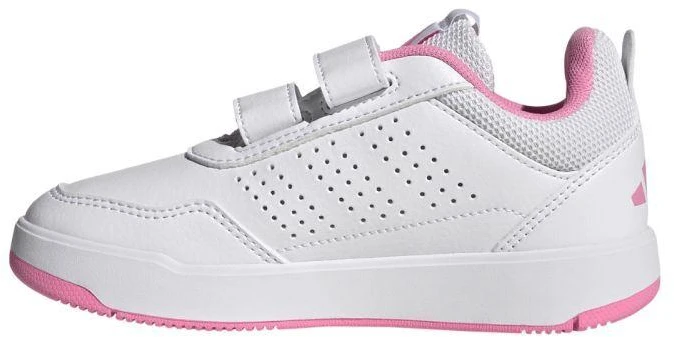 Vaikiški laisvalaikio bateliai Adidas Tensaur Sport 3.0, balti su rožine spalva, JQ1844