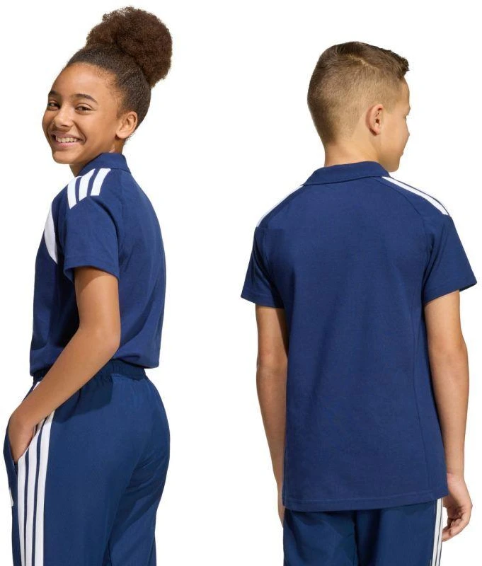 Vaikiški marškinėliai adidas Tiro 26 League Polo, tamsiai mėlyni, KF3406