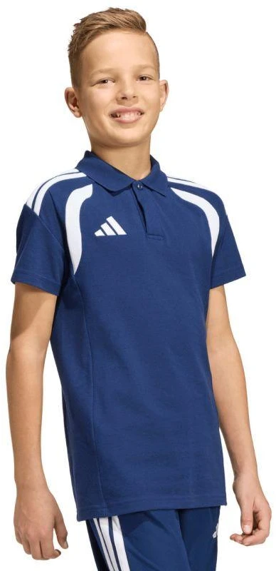 Vaikiški marškinėliai adidas Tiro 26 League Polo, tamsiai mėlyni, KF3406