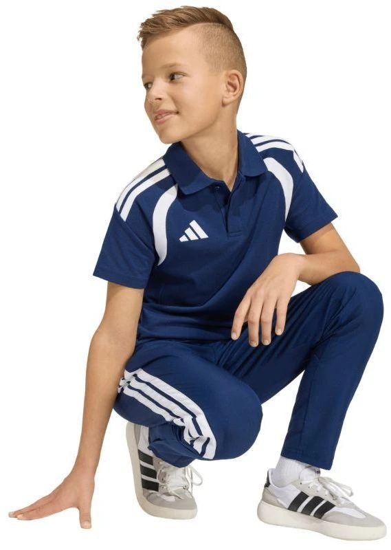 Vaikiški marškinėliai adidas Tiro 26 League Polo, tamsiai mėlyni, KF3406
