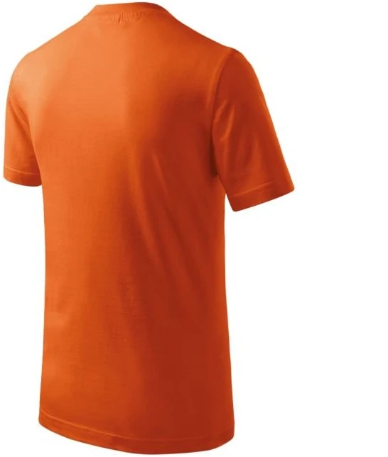 Vaikiški marškinėliai Malfini Basic, oranžiniai