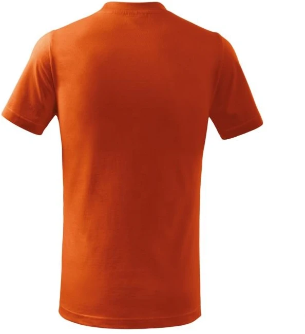 Vaikiški marškinėliai Malfini Basic, oranžiniai