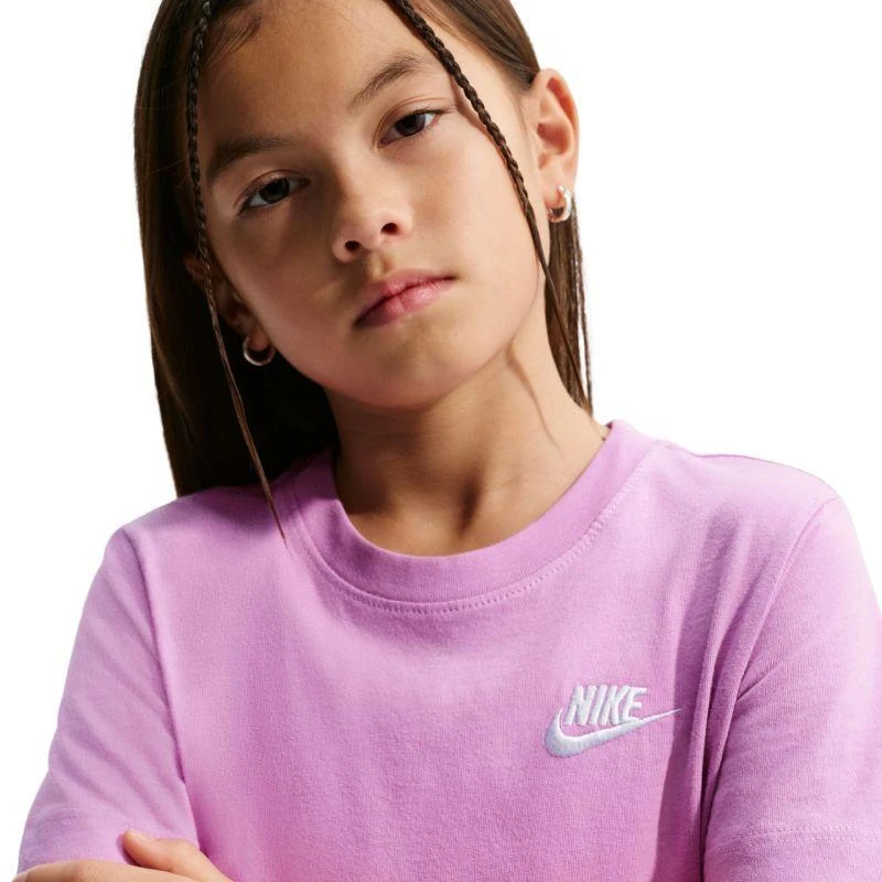 Vaikiški marškinėliai Nike Sportswear, rožiniai, FZ5177 503