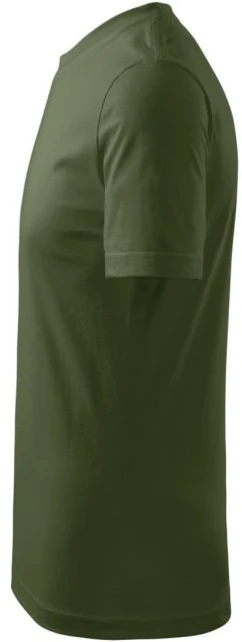 Vaikiški medvilniniai marškinėliai Malfini Basic MLI-13809, žali