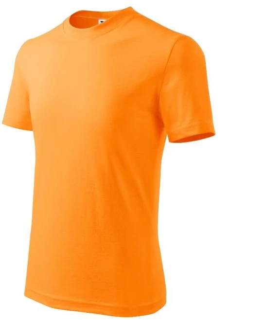 Vaikiški medvilniniai marškinėliai Malfini Basic, oranžiniai