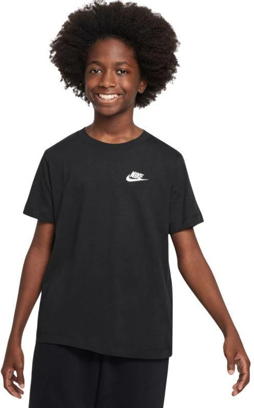Vaikiški „Nike Sportswear“ marškinėliai, juodi, FZ5177 010