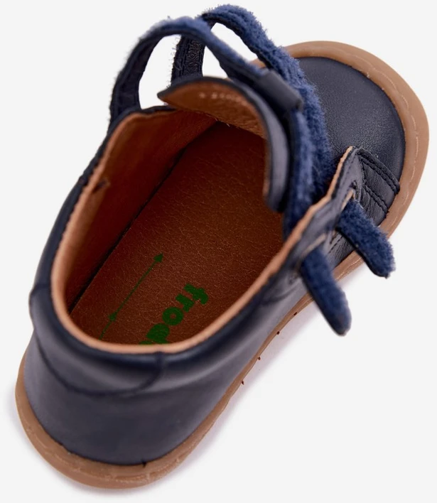 Vaikiški odiniai aulinukai barefoot Froddo, tamsiai mėlyni