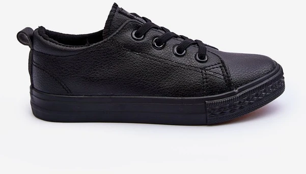 Vaikiški odiniai bateliai Juodas Poliana BSB26863
