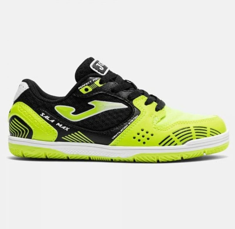 Vaikiški salės bateliai Joma Sala Max 2508 Jr, juodai salotiniai