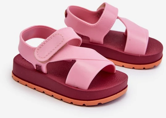 Vaikiški sandaliukay su velcro ZAXY LL385001 Rožiniai