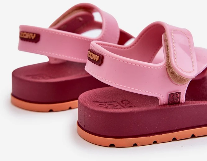 Vaikiški sandaliukay su velcro ZAXY LL385001 Rožiniai