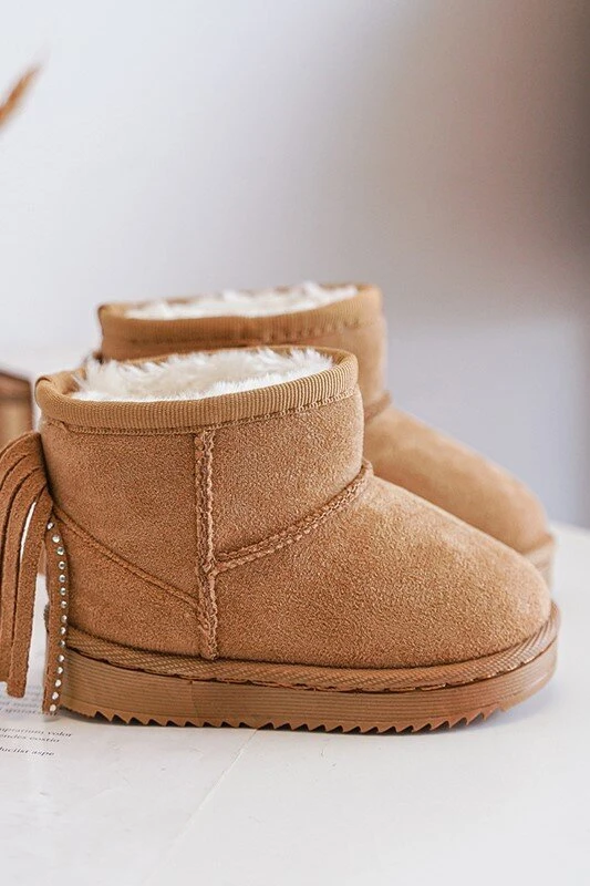 Vaikiški šilti sniego batai su kutais Camel Mikyla
