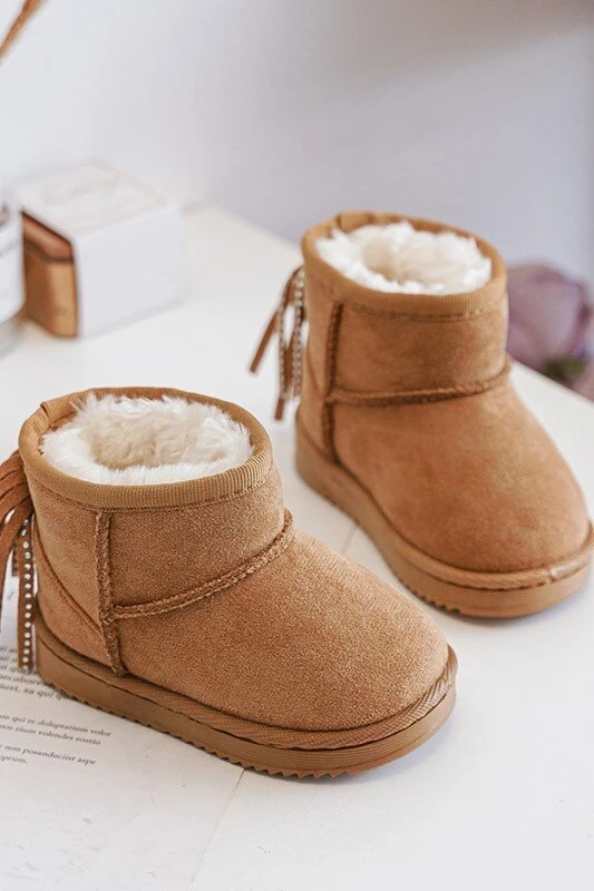 Vaikiški šilti sniego batai su kutais Camel Mikyla