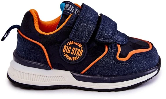 Vaikiški sportiniai batai su putų sistema Big Star Tamsiai mėlyni