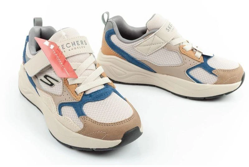 Vaikiški sportiniai bateliai berniukams Skechers Nova Jogger su lipdukais