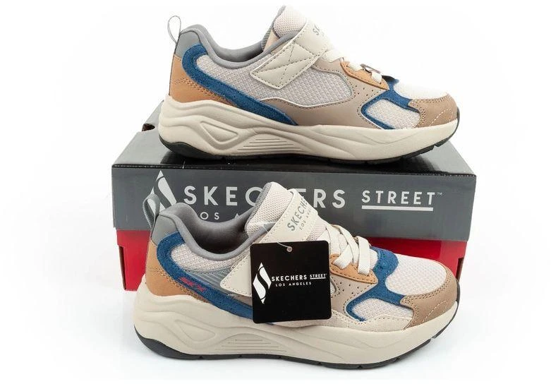 Vaikiški sportiniai bateliai berniukams Skechers Nova Jogger su lipdukais