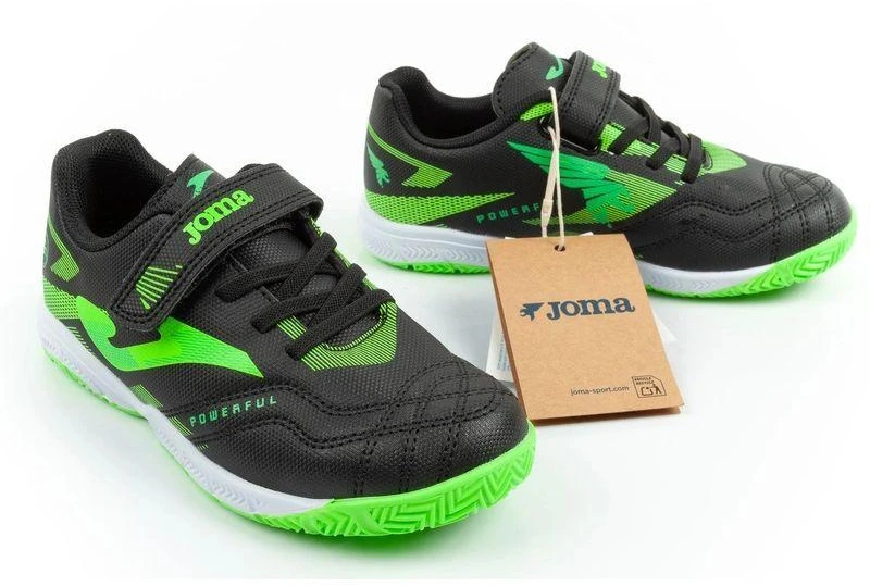Vaikiški sportiniai bateliai Joma Powerful JR 2601, patogi avalynė futbolui salėje