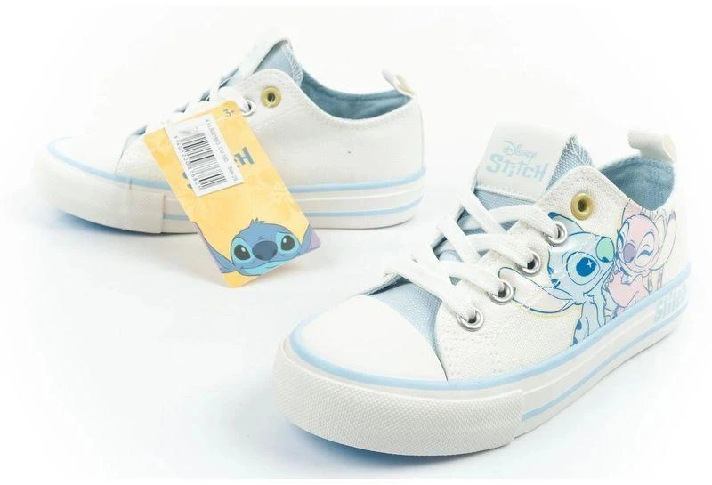 Vaikiški sportiniai bateliai Leomil Stitch, patogūs, lengvi, balti