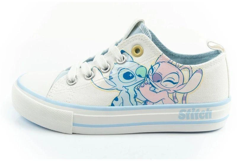 Vaikiški sportiniai bateliai Leomil Stitch, patogūs, lengvi, balti