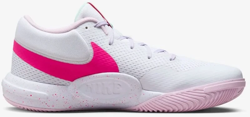 Vaikiški sportiniai bateliai Nike HyperQuick SE Jr, balti ir rožiniai