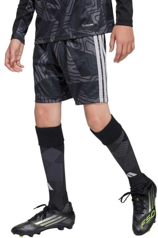 Vaikiški vartininko šortai adidas Tiro 26 Competition, juodos ir pilkos spalvos, KC5468