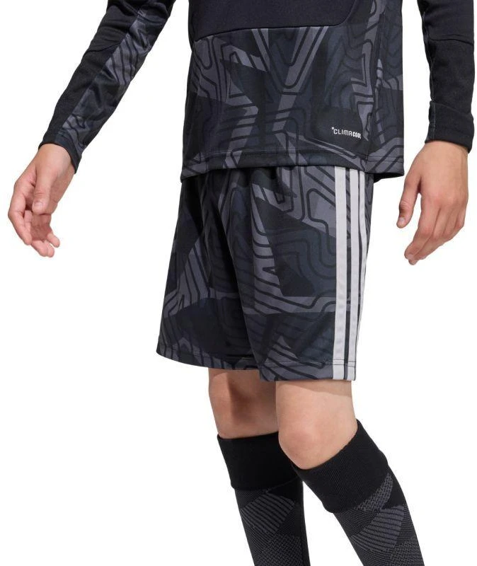 Vaikiški vartininko šortai adidas Tiro 26 Competition, juodos ir pilkos spalvos, KC5468