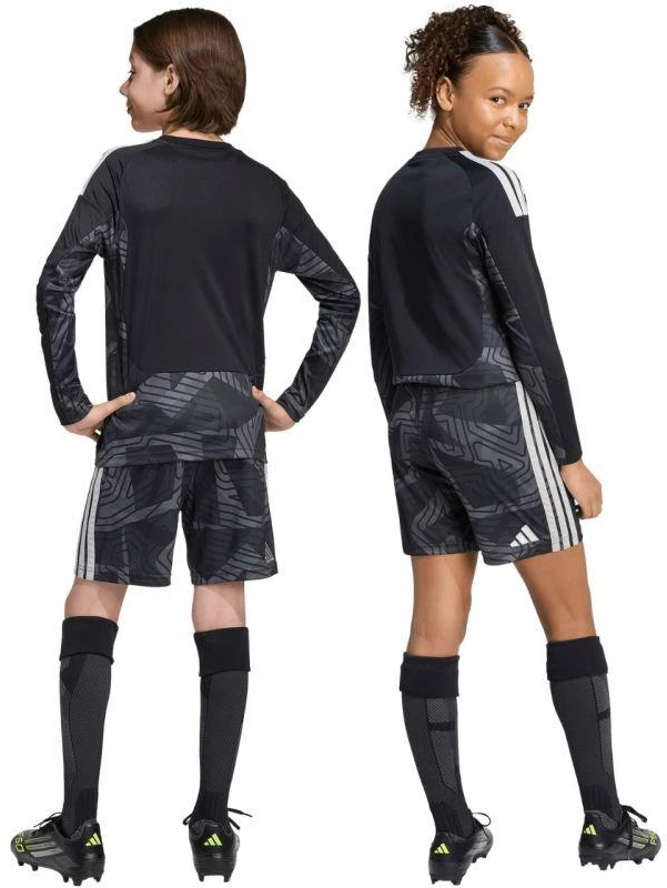 Vaikiški vartininko šortai adidas Tiro 26 Competition, juodos ir pilkos spalvos, KC5468