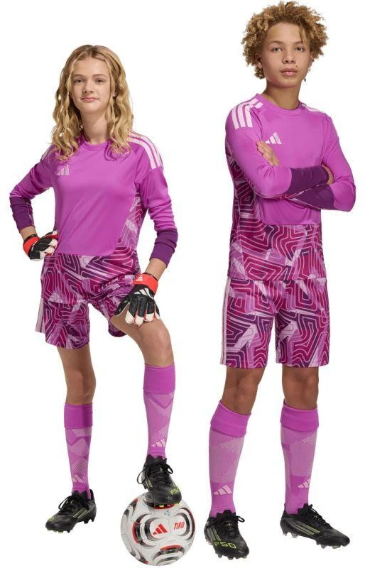Vaikiški vartininko šortai adidas Tiro 26 Competition, rožiniai, KC5470