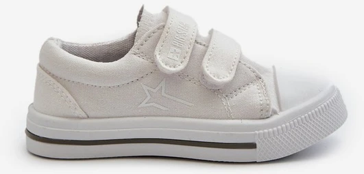 Vaikiški Velcro sportbačiai Big Star Balti
