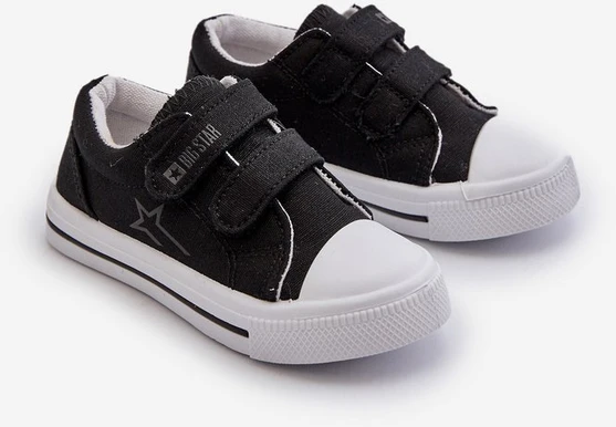 Vaikiški Velcro tipo bateliai Big Star juodi
