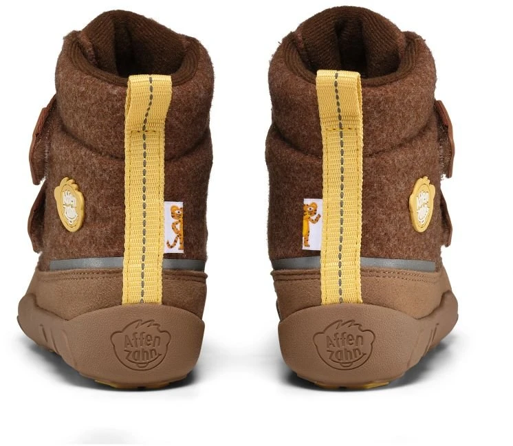 Vaikiški žieminiai batai barefoot tipo Affenzahn Comfy Tiger