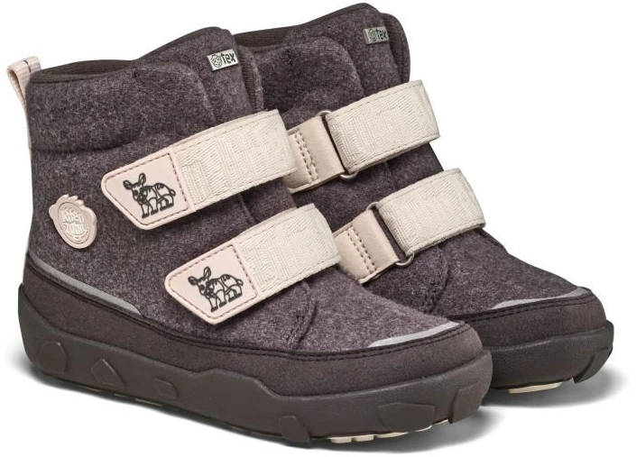 Vaikiški žieminiai batai barefoot tipo Affenzahn Comfy Rhino