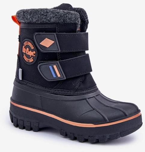 Vaikiški žieminiai batai su velcro Lee Cooper LCJ 2865K juodi