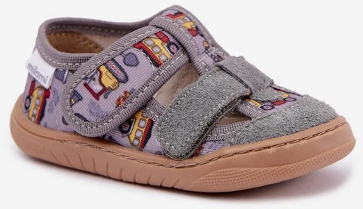 Vaikiškos barefoot šlepetės Milami, pilkos