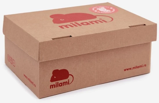 Vaikiškos barefoot šlepetės Milami, tamsiai mėlynos