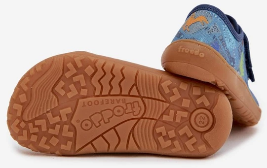 Vaikiškos barefoot stiliaus šlepetės Froddo