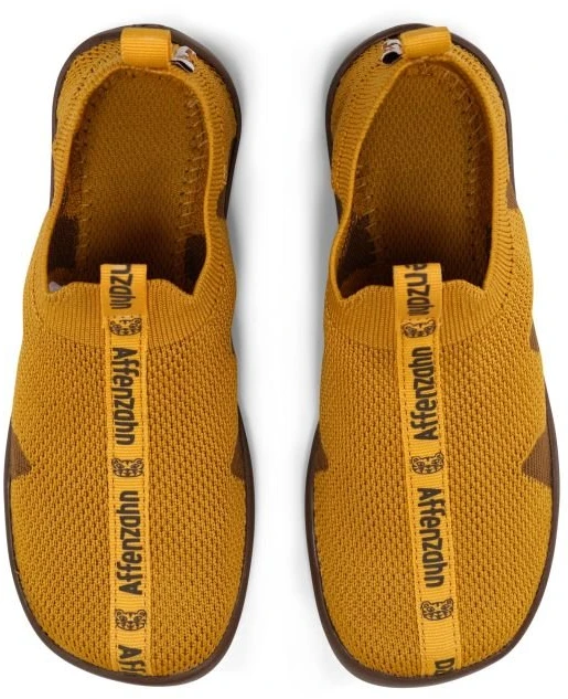 Vaikiškos barefoot tipo šlepetės Affenzahn Flinky Tiger