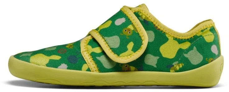 Vaikiškos barefoot tipo šlepetės Affenzahn Movy Caterpillar