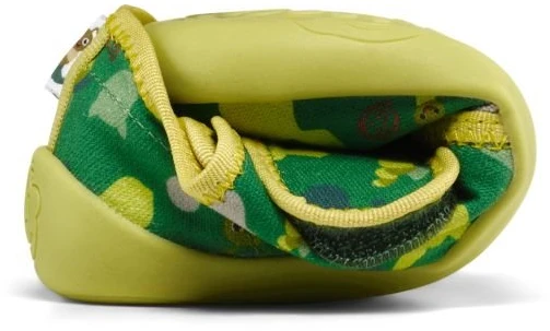 Vaikiškos barefoot tipo šlepetės Affenzahn Movy Caterpillar