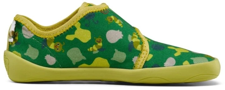 Vaikiškos barefoot tipo šlepetės Affenzahn Movy Caterpillar