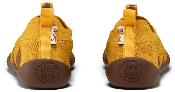Vaikiškos barefoot tipo šlepetės Affenzahn Flinky Tiger