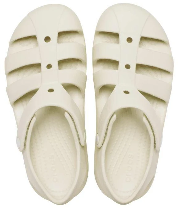 Vaikiškos basutės Crocs Classic Fisherman, smėlio spalvos, 210626 0LH
