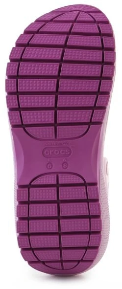 Vaikiškos basutės Crocs Classic Mega Crush, hortenzijų spalvos