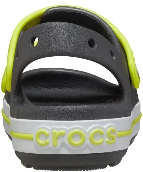 Vaikiškos basutės Crocs Crocband Cruiser, grafito ir geltonos spalvos, 209423 1NJ