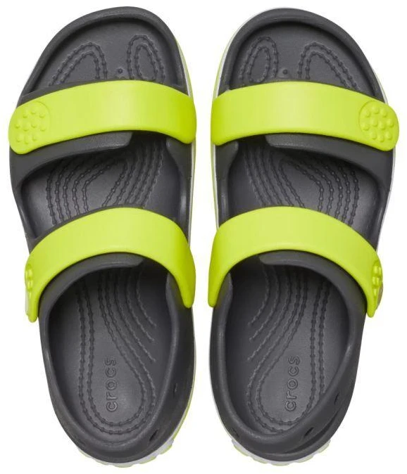 Vaikiškos basutės Crocs Crocband Cruiser, pilkai žalios, 209424 1NJ