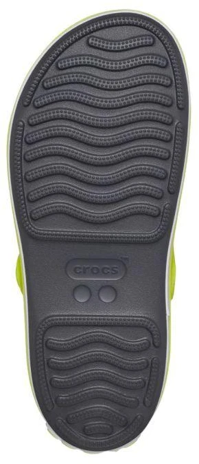 Vaikiškos basutės Crocs Crocband Cruiser, grafito ir geltonos spalvos, 209423 1NJ