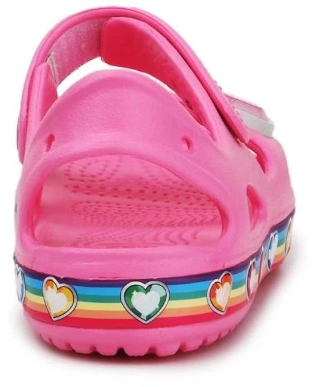 Vaikiškos basutės Crocs Fun Lab Rainbow Sandal, rožinės