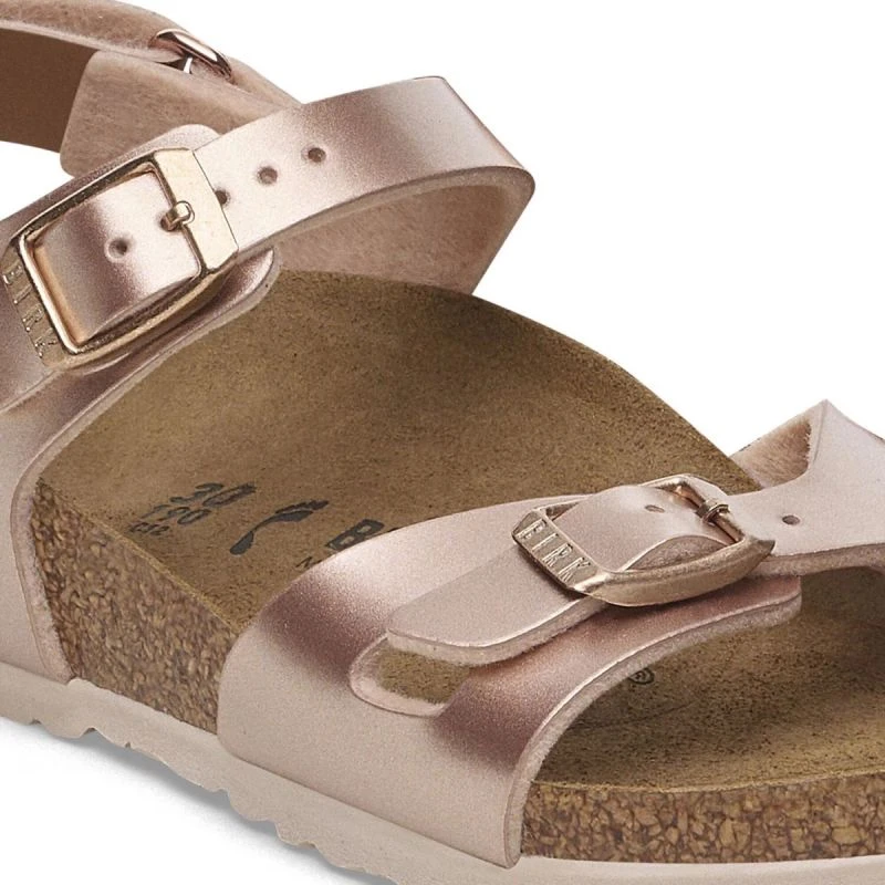 Vaikiškos basutės su kulno dirželiu Birkenstock Rio AS