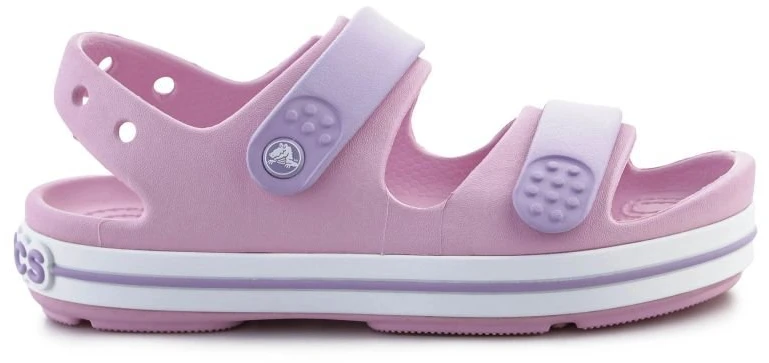 Vaikiškos basutės su reguliuojamais lipukais Crocs Crocband Cruiser, violetinės